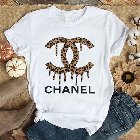 t shirt stampa vp chanel|Chanel tee shirt.